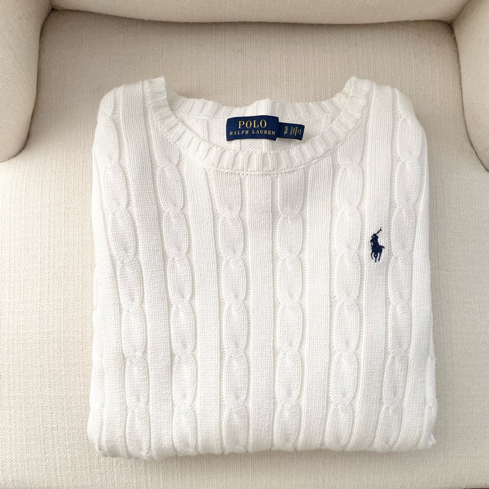 Polo Ralph Lauren Cable-Knit Sweater (Size S)